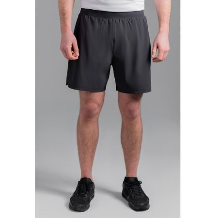 Short Deportivo Dry Fit para Hombre Granite Gray Talla L