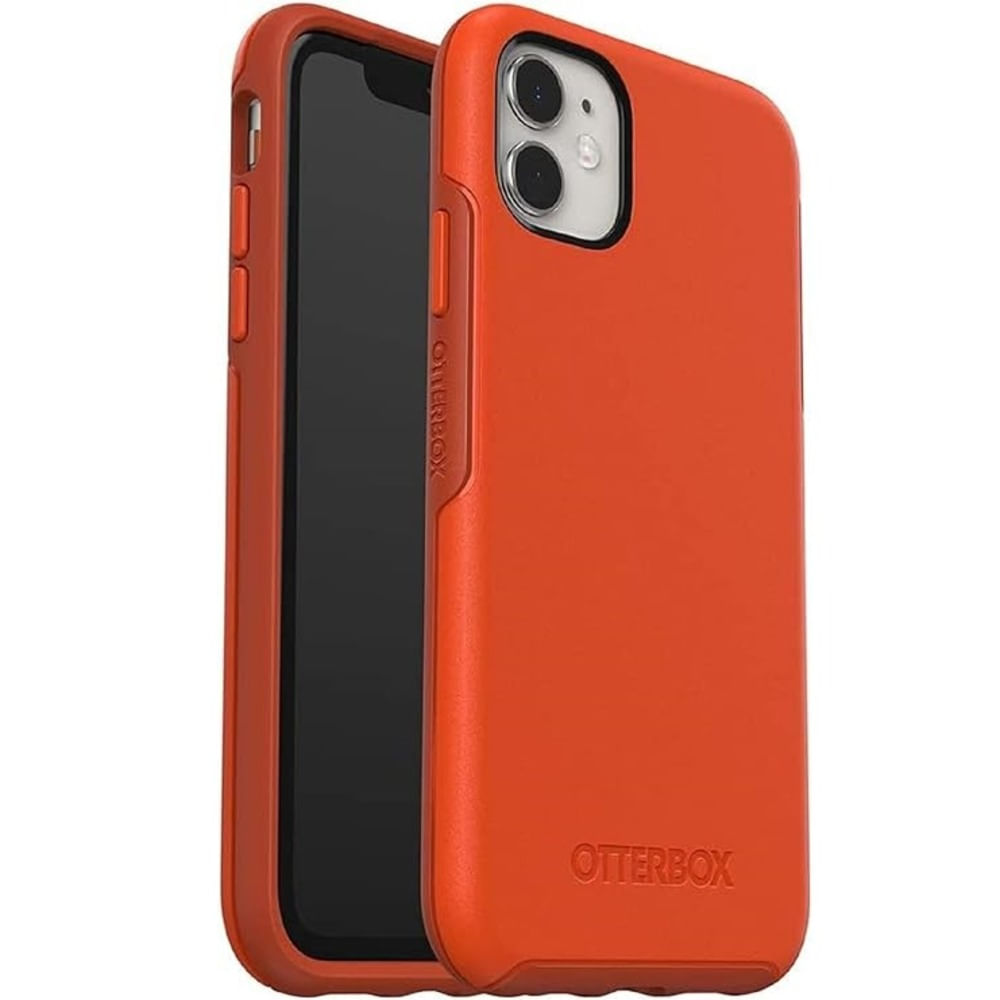 Funda Case para iPhone 12 Otterbox Symmetry Rojo Antishock Resistente ante Caídas y Golpes