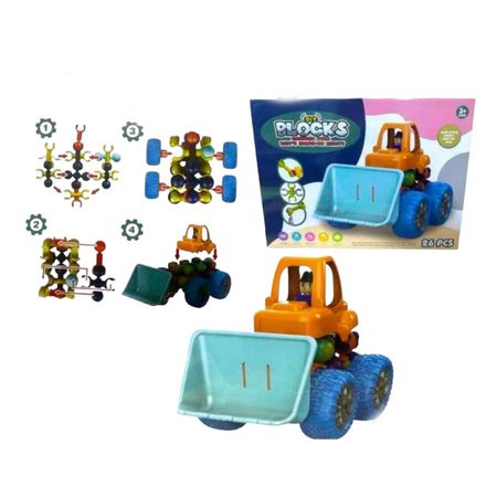 Juego Didactico Set de Bloques DIY 26 Piezas