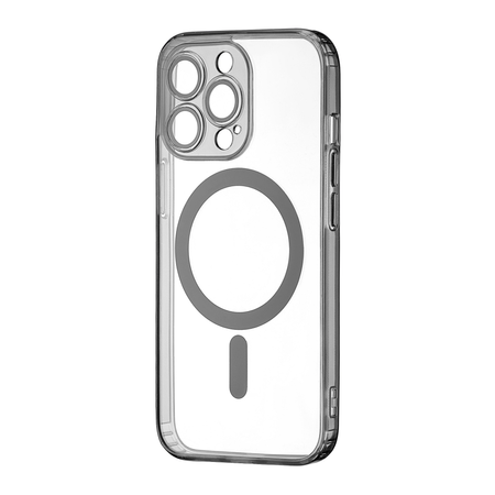 Funda para iPhone 11 Magsafe Transparente Negro protector cam Resistente a Caídas y Golpes