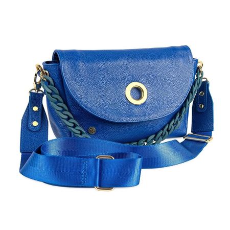 Cartera Flower Azul