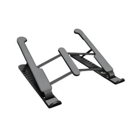 Soporte Plegable para Laptop XTech XTA130  6 Niveles de Inclinación y para Portátiles de 11 a 17