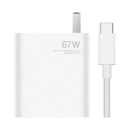 Cargador Xiaomi Carga Rapida 67W GaN Charger 2C1A US