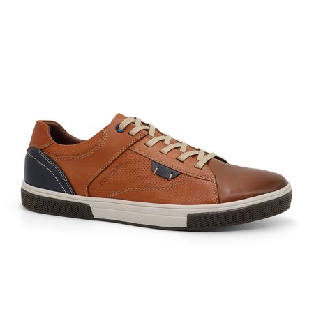 Zapatos Casuales de cuero Hombre Conters ES23-411 cobre 43