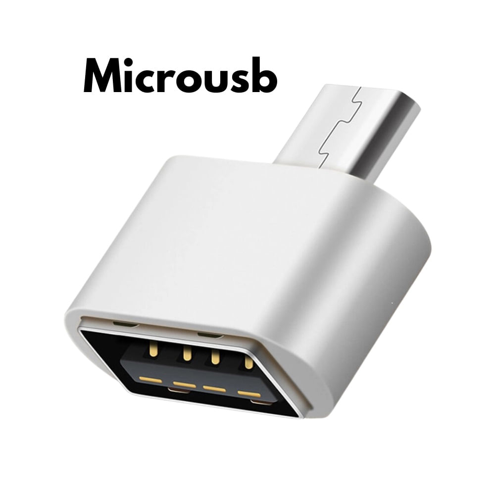 Adaptador Otg De Microusb A Usb