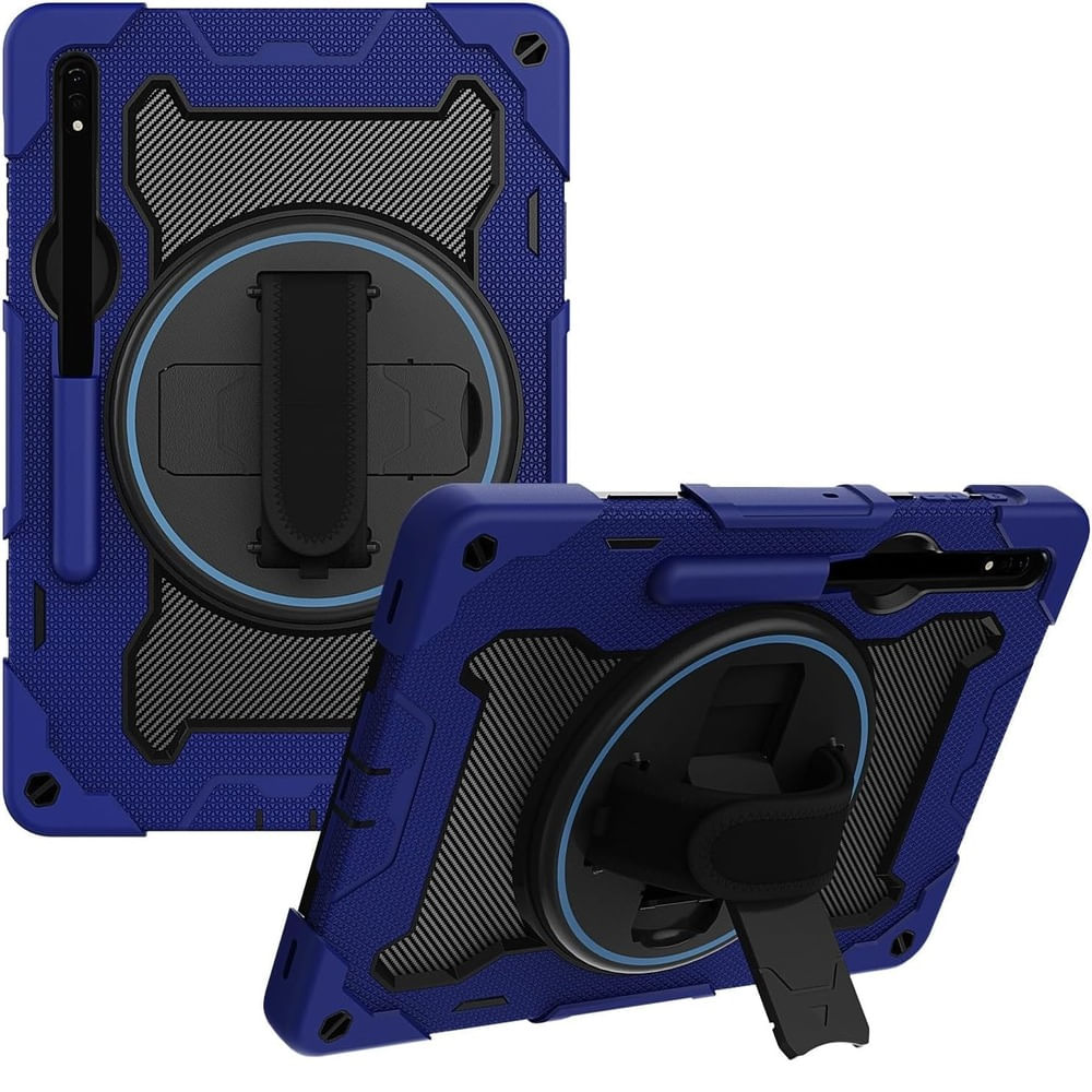 Funda para Samsung Tab S9 - Armor Defender 360 Azul Resistente a Caidas