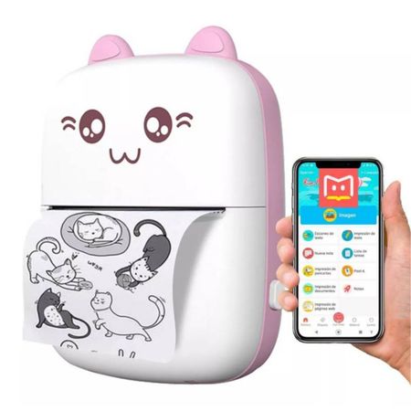 Mini Impresora Térmica Portátil Kawaii