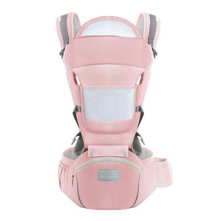 Canguro Ergonómico Multifuncional para Bebés 3 en 1 - Rosa