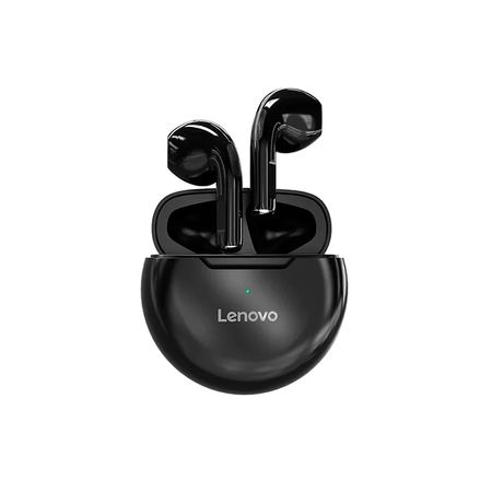 Audífonos Inalámbricos Lenovo HT38 – Diseño In-Ear Negro con Alta Fidelidad y Resistencia al Agua