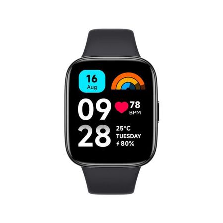 Redmi Watch 3 Active – Smartwatch Negro Trufa con Salud y Conectividad Avanzada