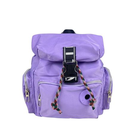 Mochila mediana Color Pop multibolsillos Lavanda