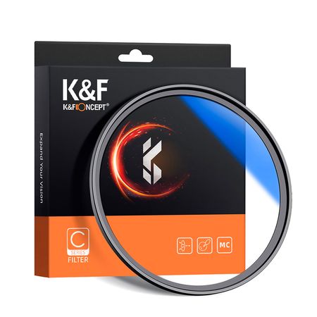 Filtro ultravioleta MCUV Blue Coat Slim – K&F Concept 77mm