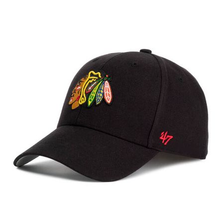 Gorro 47 Brand Chicago Blackhawks 47 MVP Negro/Rojo