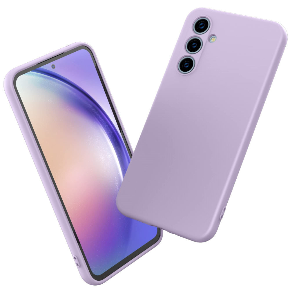 Funda para Samsung S8 Plus Soft Feeling Antishock Lila Resistente ante Caídas y Golpes