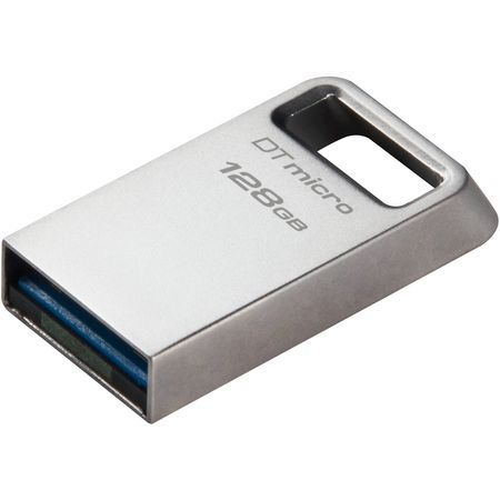 USB Kingston 128GB DataTraveler 3.2 200 MB/s Plata - DTMC3G2/128GB