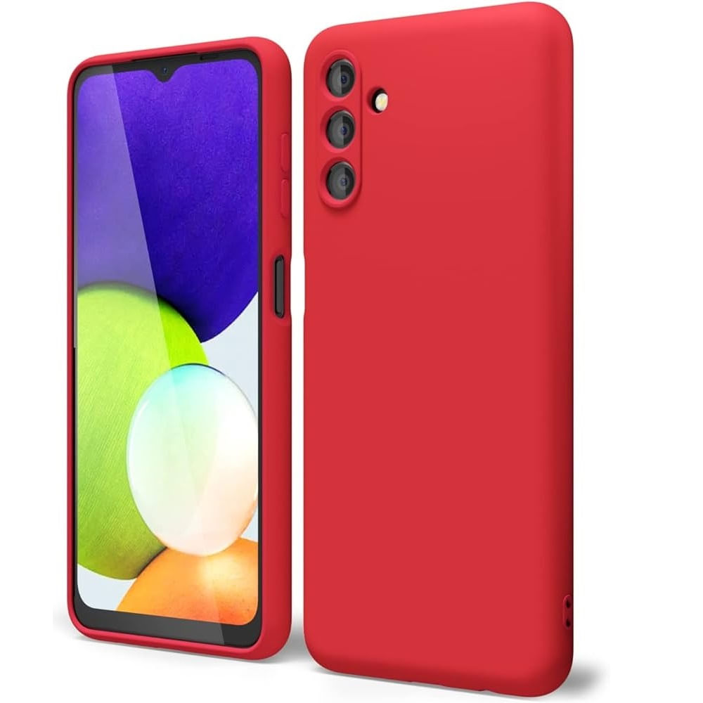 Funda para Tecno Spark 20 Pro Plus 4G Soft Feeling Antishock Rojo Resistente ante Caídas y Golpes