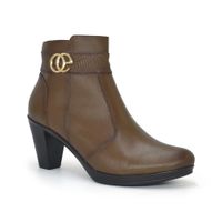 Botines PAR&SS Para Mujer de CUERO PA24-841X7