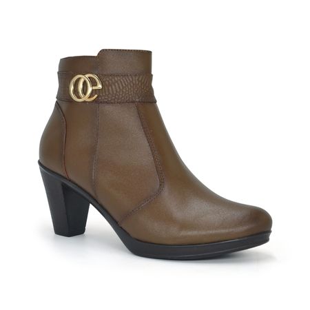 Botines PAR&SS Para  Mujer de CUERO PA24-841X7 35