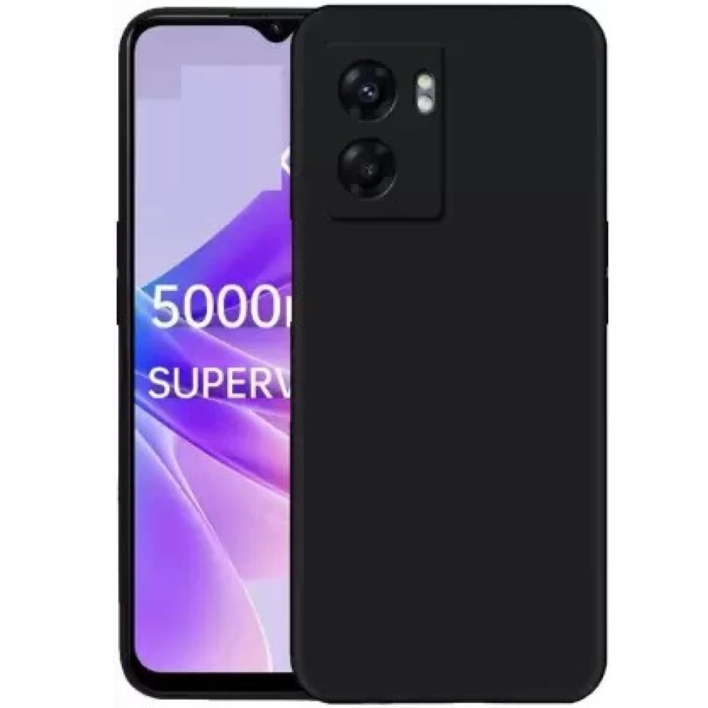 Funda para Oppo Reno 10 Soft Feeling Antishock Negro Resistente ante Caídas y Golpes