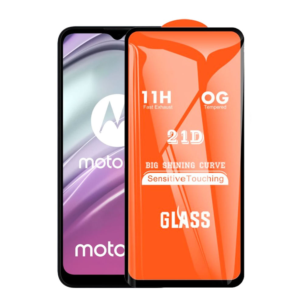 Mica para Motorola Moto G62 Protector 21D Antishock Vidrio Templado Resistente a Golpes y Caídas