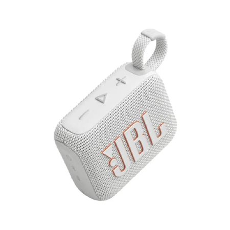 Altavoz Bluetooth JBL Go 4 IP67 Waterproof - Sonido Potente, Color Blanco