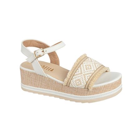 Sandalias Mujer Kaluri ESTRELLA-10 Blanco Talla 36