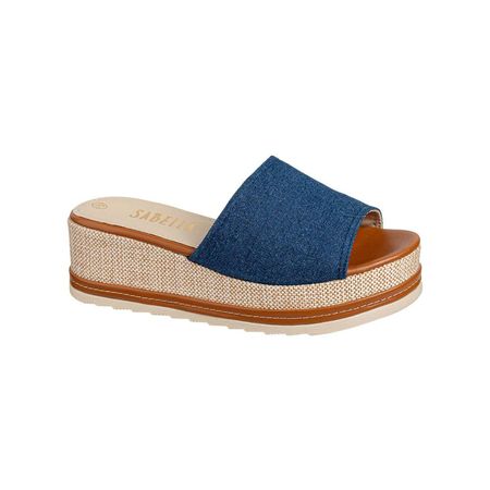 Sandalias Mujer Kaluri ESTRELLA-07 Azul Talla 35