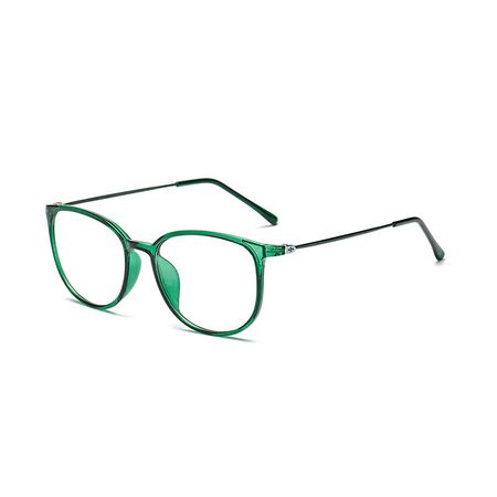 Montura Para Lentes Oftalmicos Marca Kottdo Cuadrada Unisex Color Verde Talla 52mm