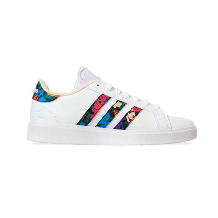 Zapatillas Deportivas Adidas Court Base 2.0 GY2490 Color Blanco Para Mujer Talla 37.5