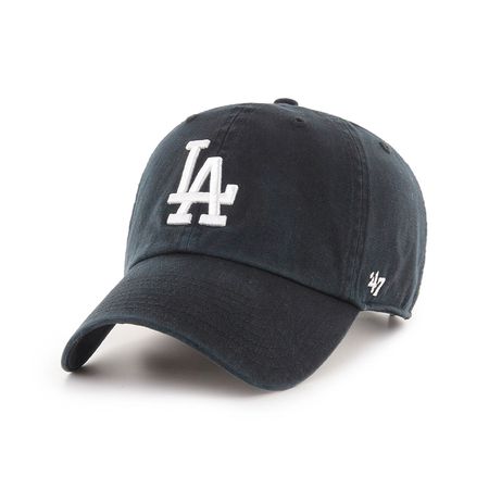 Gorro 47 Brand Los Angeles Dodgers 47 Clean Up Negro/Blanco