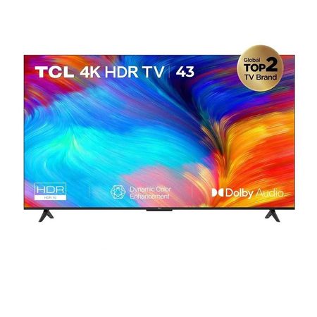 Televisor TCL Smart UHD 4K 43 Google TV 43P635 Android