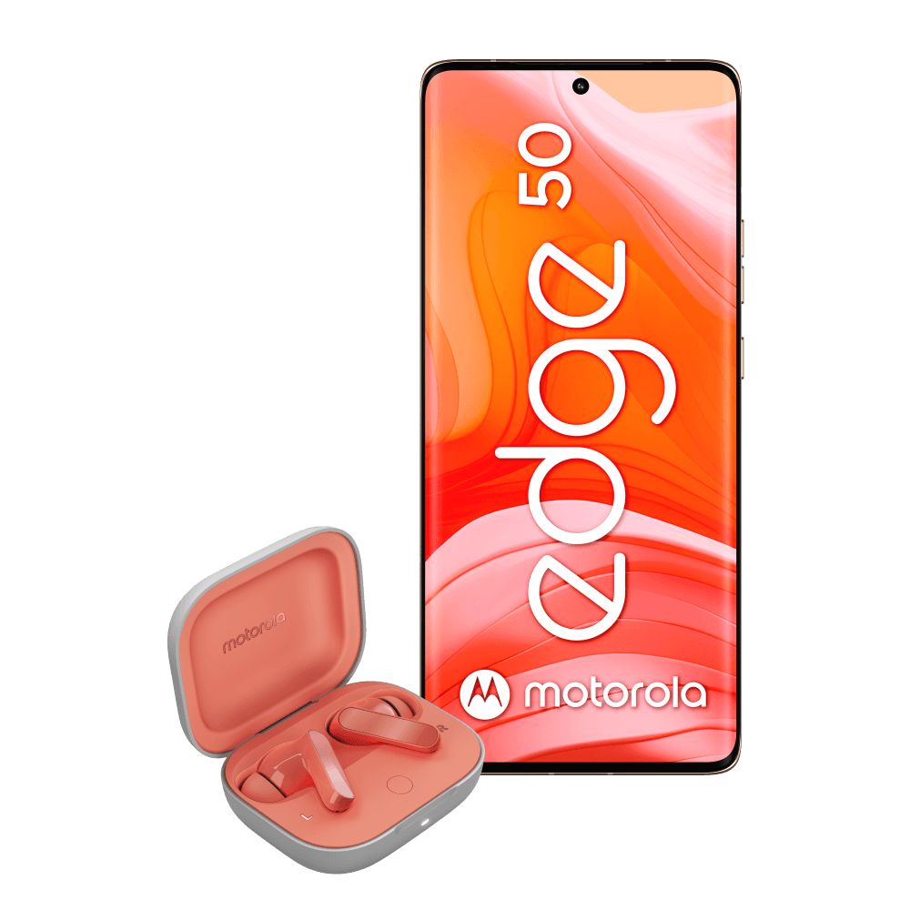 Motorola Moto Edge 50 256Gb 12Gb 50 Mp + 13Mp + 10Mp 6.7"" Naranja + Moto Buds