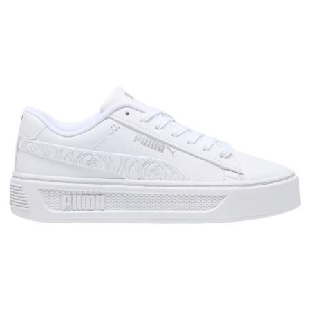 Zapatillas Urbanas Puma Smash Platform V3 Imprints para Mujer Blanca 38.5