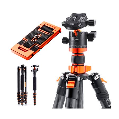 Trípode Monopie K&F Concept SA255C1 – Fibra carbono