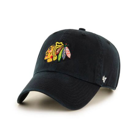 Gorro 47 Brand Chicago Blackhawks 47 Clean Up Negro