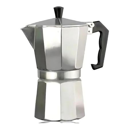 Cafetera Italiana Moka de 6 tasas (300 Ml) Con Gran Sabor