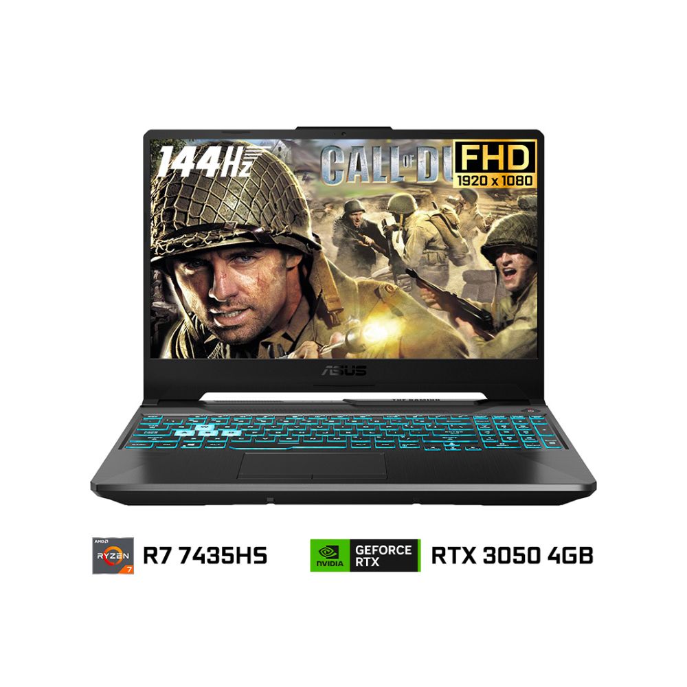 Laptop Asus Tuf A15 FA506NCR-HN005W AMD Ryzen 7-7435HS 16GB Ram 512GB SSD 15.6 FHD WV 144HZ