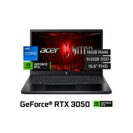 Laptop Acer Nitro V15 ANV15-51-7353 Intel Core I7-13620H 16GB Ram 512GB SSD 15.6” FHD 144 HZ ACER9974885415741053