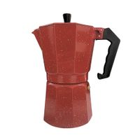 Cafetera Italiana Moka de 12 tazas Color Rojo