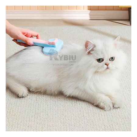 Cepillo con Boton de Limpieza de Color Rosado Y+Stickers