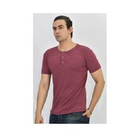 Polo Cuello Neru Guinda para Hombre Talla M