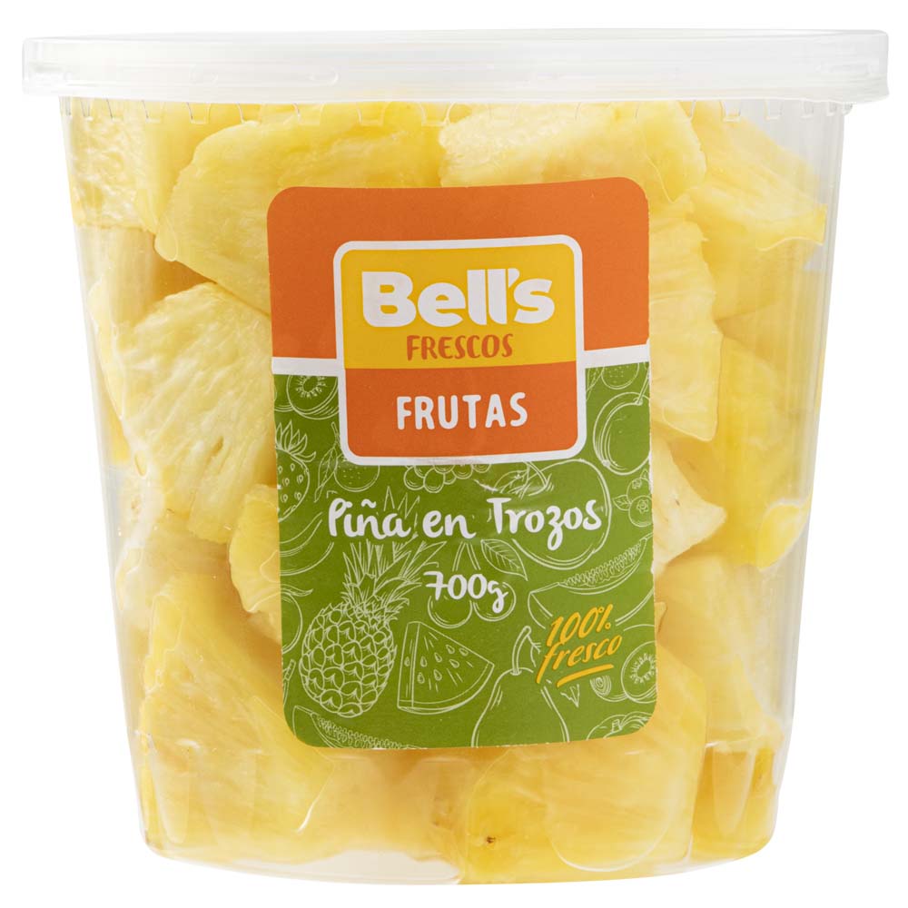 Piña en Trozos BELL'S Bandeja 700g aprox.