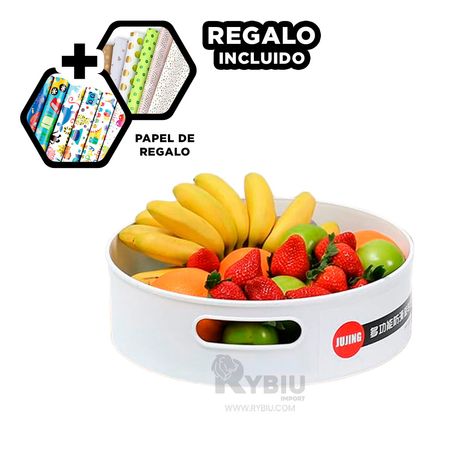 Plataforma Rotativa en Talla S de Blanco Y+Papel de Regalo