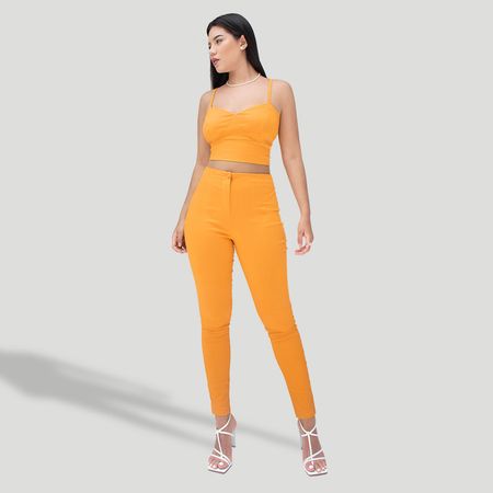 Pantalón Teilor Mustard Celeste Talla XS | plazaVea - Supermercado