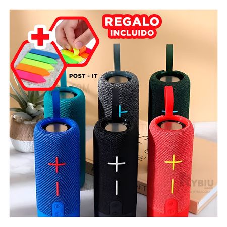 Parlante Innovador y Tecnologico Rojo Y+Papel de Regalo