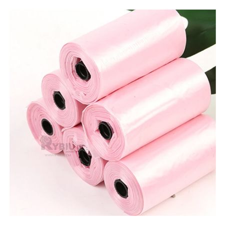 Bolsa Duradero para Recoger Desperdicio de Mascotas Rosado