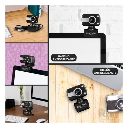 Camara Web Enkore Nova de Cod WC 111 en Tono Negro