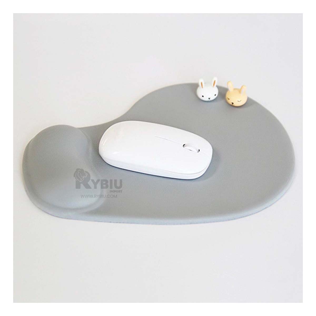 Pad Adaptable a la Muñeca con Gel de Color Gris