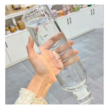 Botella para Agua de 500 ml en Tono Transparente