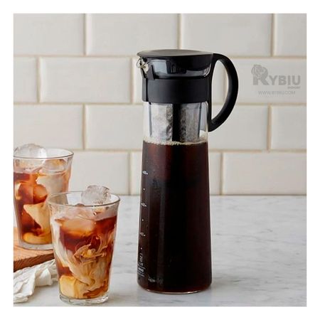 Jarra Ideal para Infusiones de Tapa Negra 900ml Y+Agendita